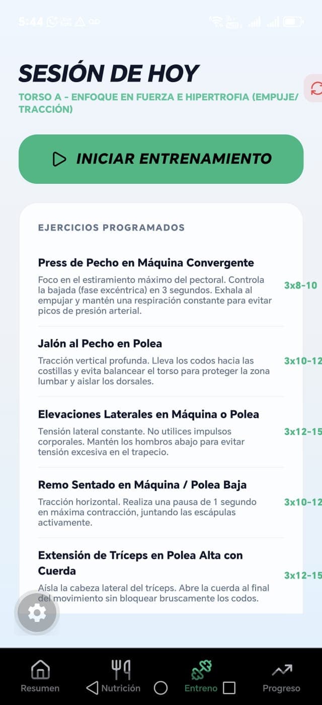 Coach Titan (Biomecánica Avanzada)